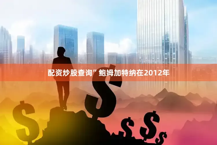 配资炒股查询”鲍姆加特纳在2012年